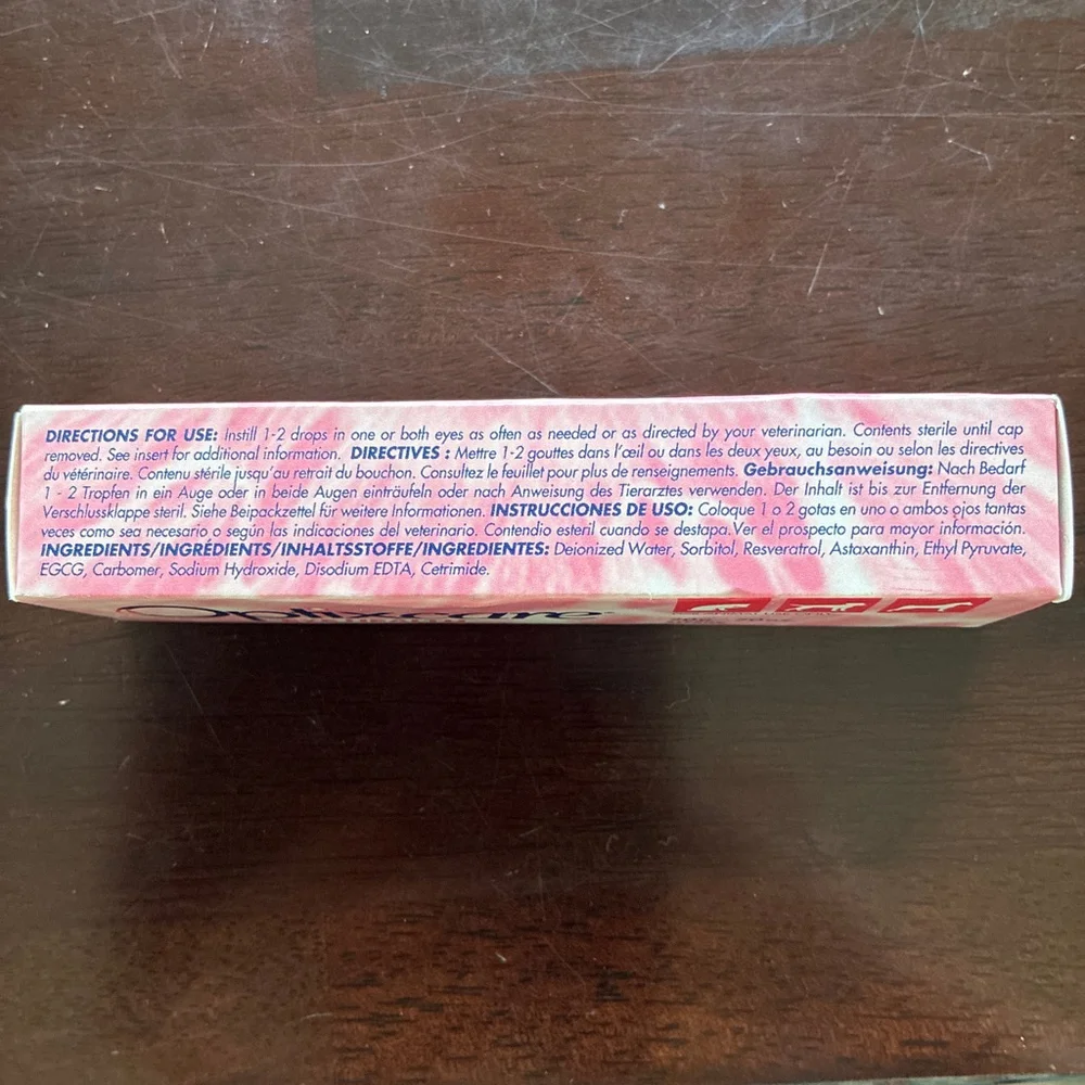 Optixcare Eye Health cream for Pets never opened 20g expired 07/26. One left! - Picture 4 of 4